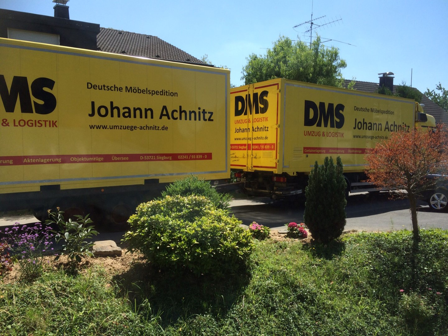 Das Bild zeigt das Umzugs- und Logistikunternehmen Johann Achnitz GmbH