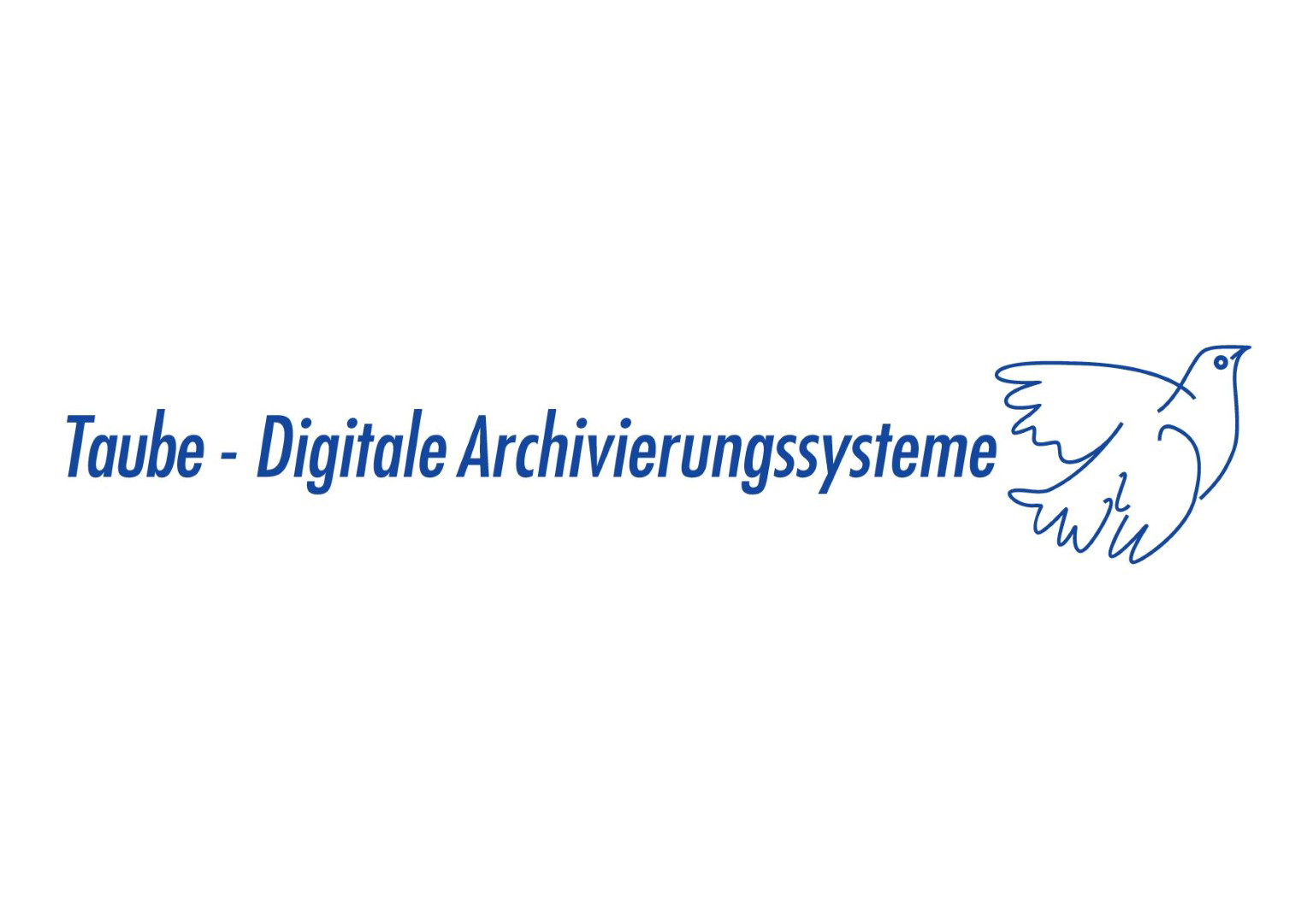 Das Bild zeigt das Logo der Taube Digitale Archivierungssysteme GmbH