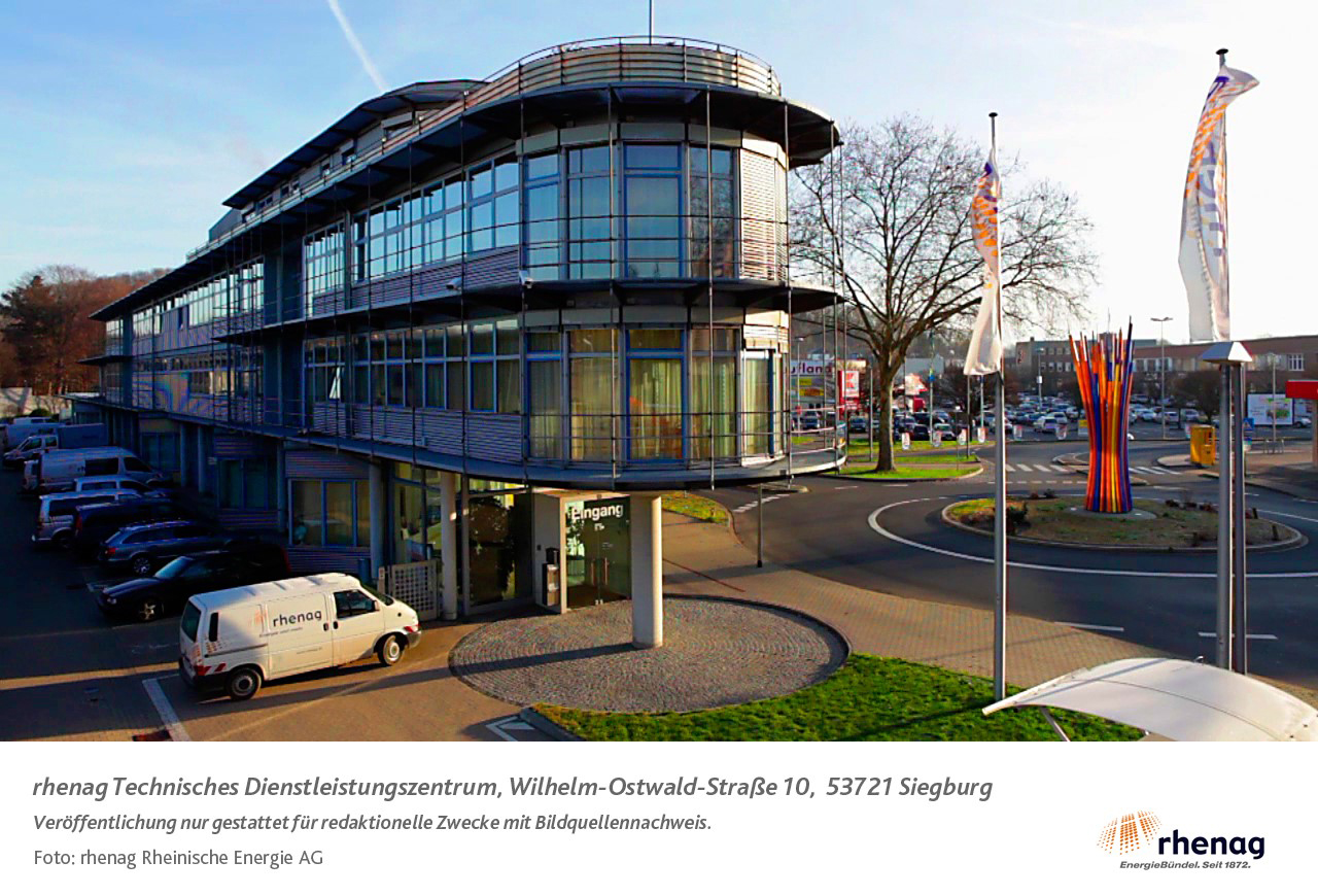 Das Bild zeigt den Firmenstandort der Rhein-Sieg Netz GmbH