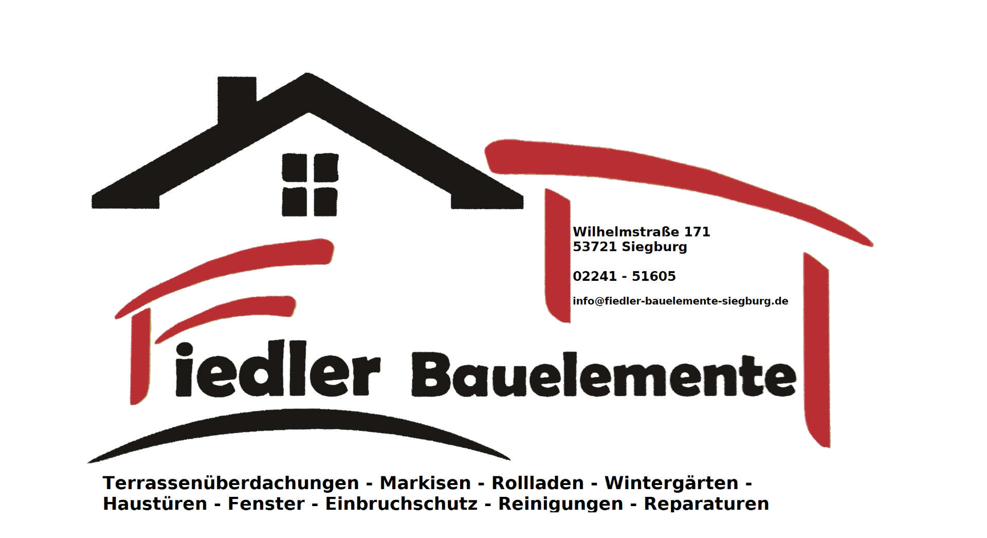 Das Bild zeigt das Logo der Firma Fiedler Bauelemente