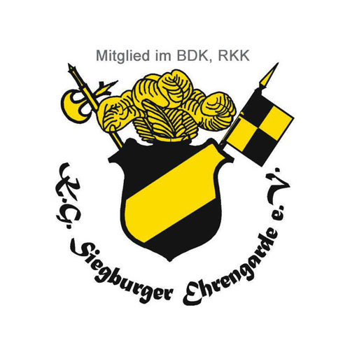 Das Bild zeigt das Logo der KG Siegburger Ehrengarde e.V.