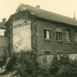 Die ehemalige jüdische Schule, 1963.
