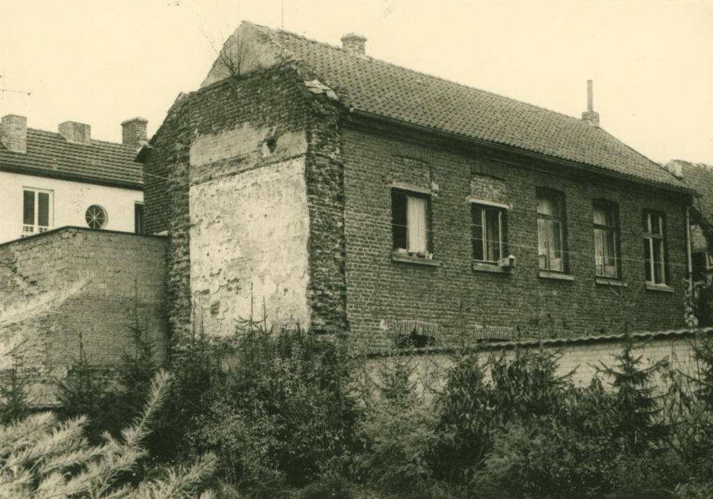 Die ehemalige jüdische Schule, 1963.